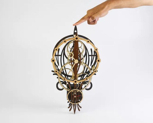 New gift skeleton clock - new,