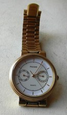 Pulsar (Seiko) V336 7010 Unisex Wristwatch. Day & Date. New Battery. Working.