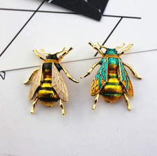 Bumblebee Brooch Women Alloy