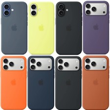 For APPLE iPhone 17 17 Pro Max 17 Air Genuine Liquid Silicone Case MagSafe Cover