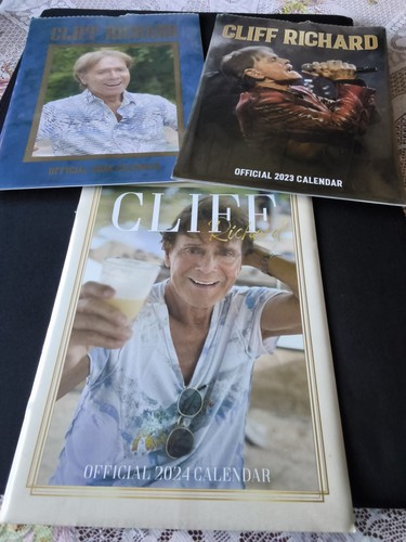 Cliff richard calendars - 3, --