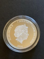 2016 Cook Islands 1dollar 90th