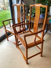 Superb pair Chinese chairs