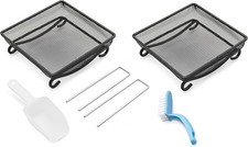 2-Pack Bird Ground Feeder