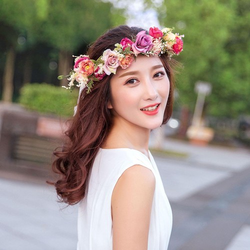 Women hair crown flower - hair,