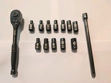 Stanley Black Chrome 1/4"