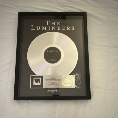The lumineers riaa framed - the,