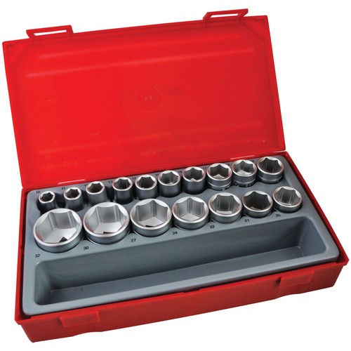 Teng metric socket set - teng, 6-pt
