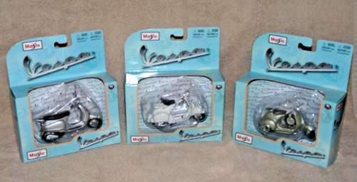 Maisto vespa scooter scale - maisto,
