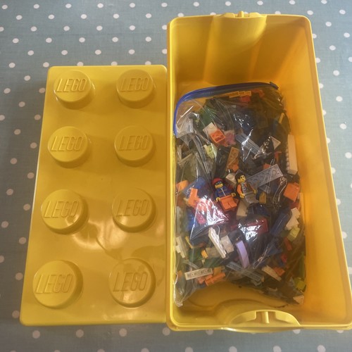 Lego large yellow storage - lego,