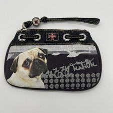Pug Fuzzy Nation Wristlet Coin