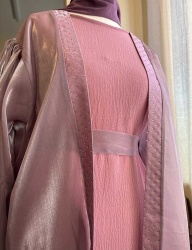 Dubai abaya set - dubai, organza