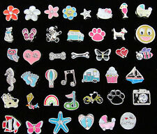 Charms for Glass Living Memory Floating Lockets Pendants (UK seller)