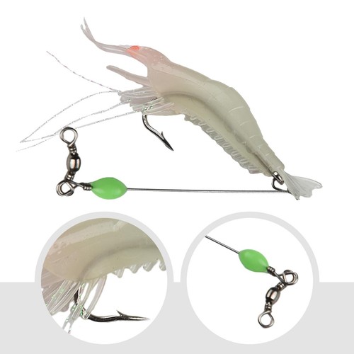 Boat fishing luminous shrimp - luminous,