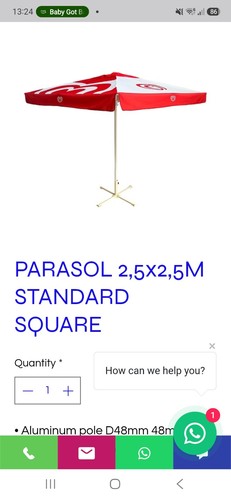 New 5x2 square garden - 2.5x2.5m,