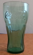 Green Coca Cola Glass 300 ml