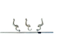 Curtain Rod Victorian Brass
