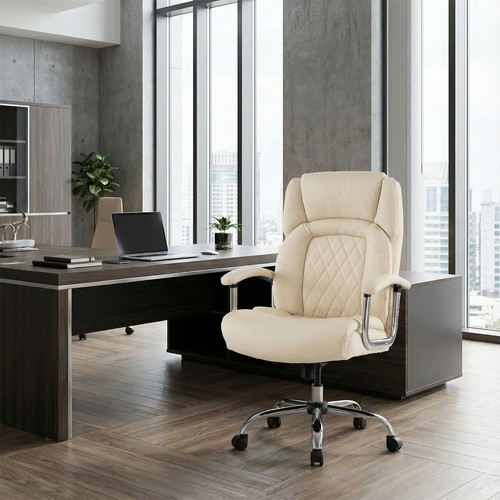 Leather executive chair - leather, with