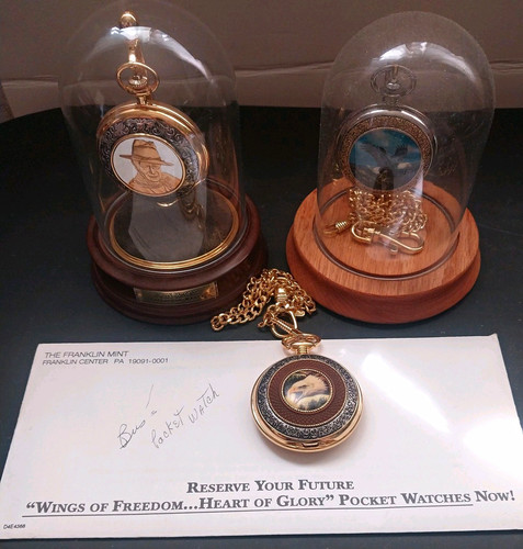 Franklin mint pocket watch - franklin,