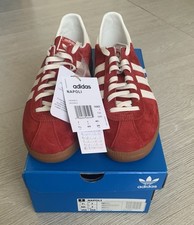 ADIDAS City Series NAPOLI limited edition red white trainers UK7  FX5633