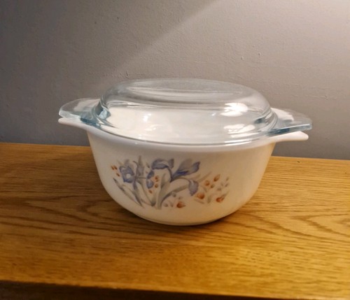 Vintage pyrex england blue - england,