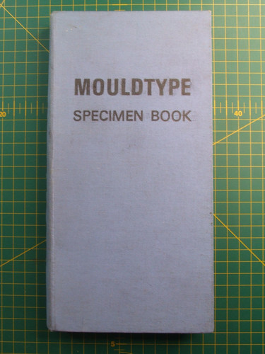 Mouldtype specimen book 1970 - mouldtype, 1970's
