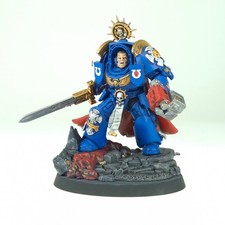 Captain in Terminator Armour Painted Ultramarines Space Marines Warhammer 40k