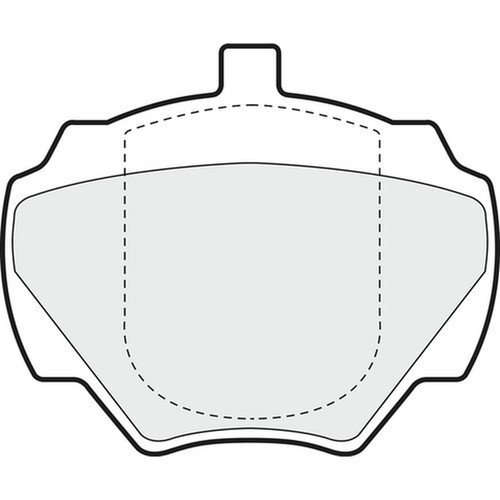 Brake pads set for land - land, rover