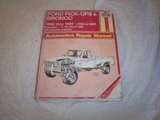 Haynes Repair Manual Ford pick