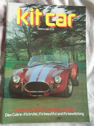 Kit car mar 1984 - kit,