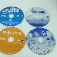 Nintendo Wii Games Lot of 4