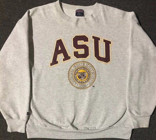Vtg 90s asu - faded, spellout
