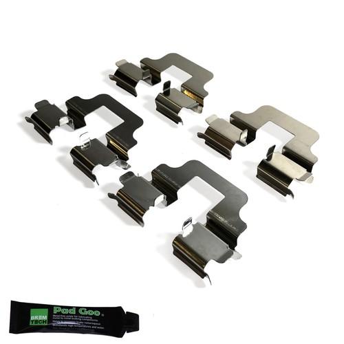 Rear brake pad fitting kit - pad,