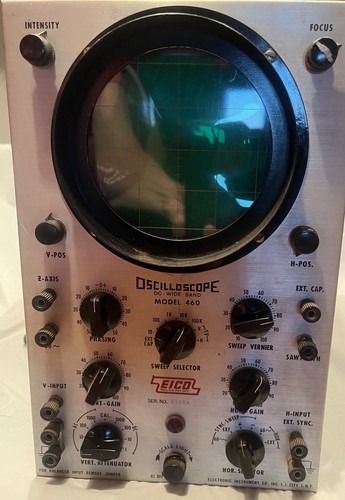 Eico oscilloscope wide - eico,