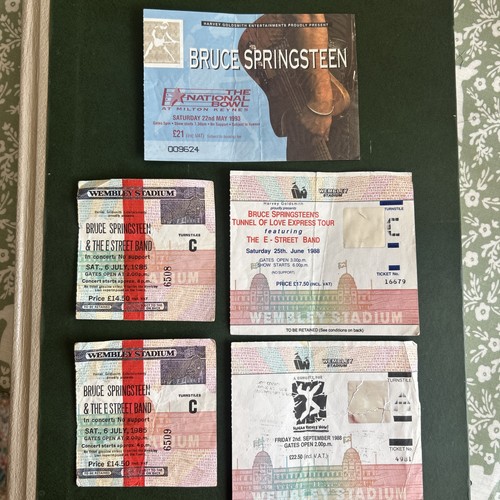 Bruce springsteen ticket stub - ticket,