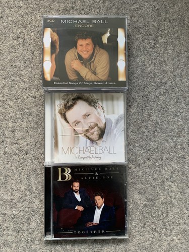Michael ball collection of 3 - michael,