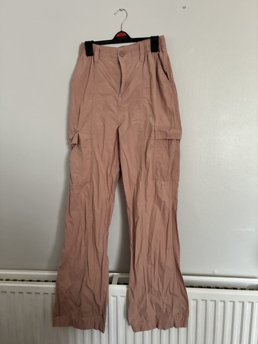 Pink cargo style - pink, trousers