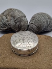 Sterling Silver Pill Box 