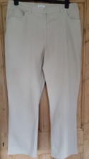 New Damart Ladies Beige Jeans