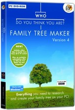 Who Do You Think You Are? Family Tree Maker Version 4 (PC) New Version