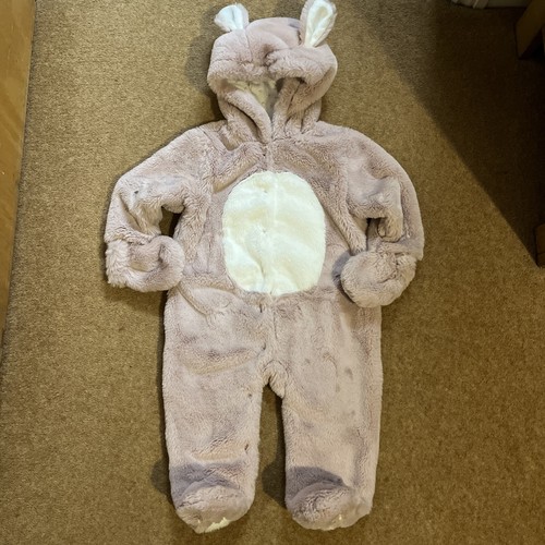 Next baby girl pink faux - girl, fur