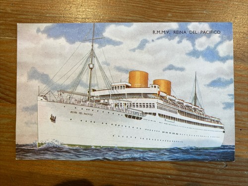 Merchant navy postcard pacific - merchant,