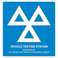 MOT SIGN | MOT TESTING STATION (HEAVY DUTY) | VEHICLE TESTING | DVSA | 600X625mm