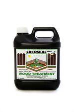 Creoseal DARK BROWN 4L Wood Treatment - Creosote Substitute - Oil Based