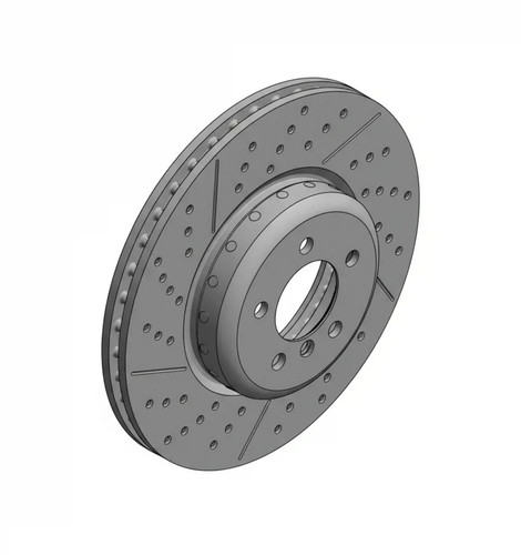Brake disc internally - 2x,