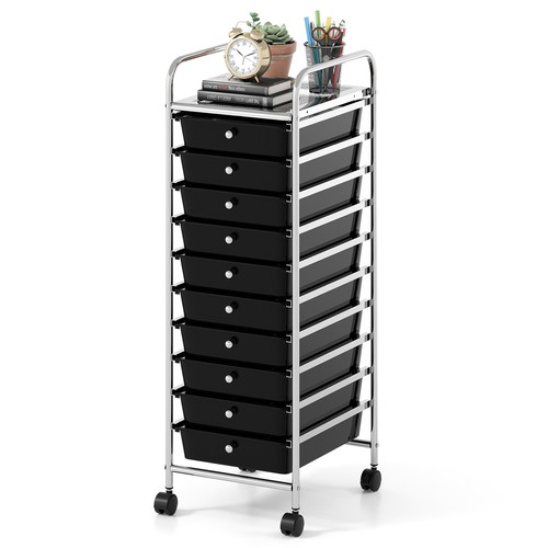 Drawers rolling cart mobile - 10,