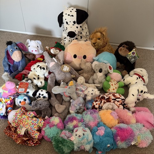 Large bundle plush soft - 30+,