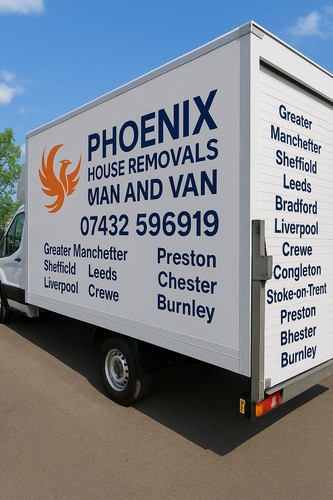Man and van hire - house, office