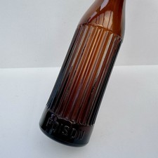Amber glass vintage poison - amber,