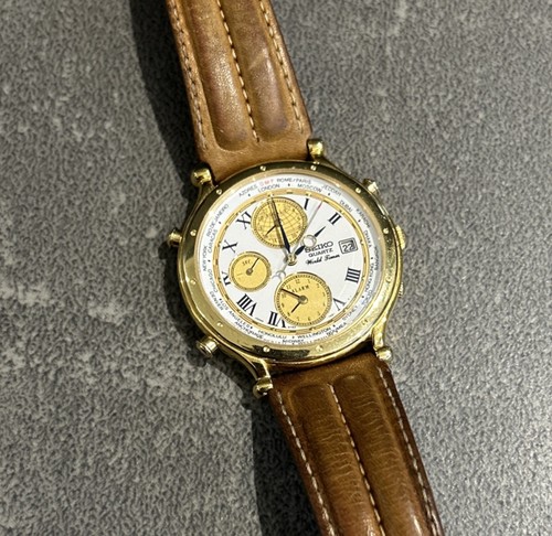 Vintage watch seiko world - vintage,